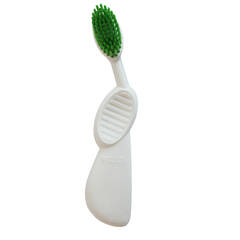 Зубная щетка для левшей «Flex Brush»  (белый/зеленый)